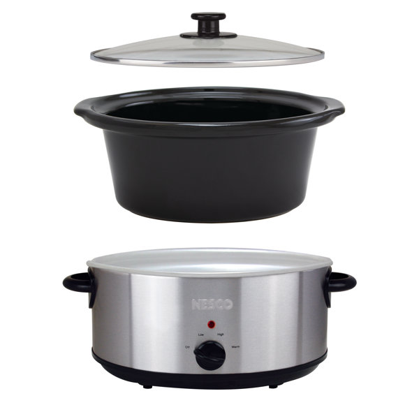 Nesco Analog Stainless Steel Slow Cooker & Reviews Wayfair